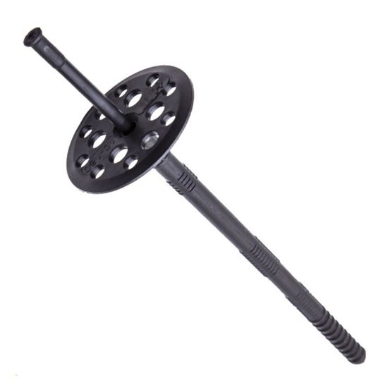 Дюбель гвоздь гриб 10х80 для изоляции с металл гвоздем