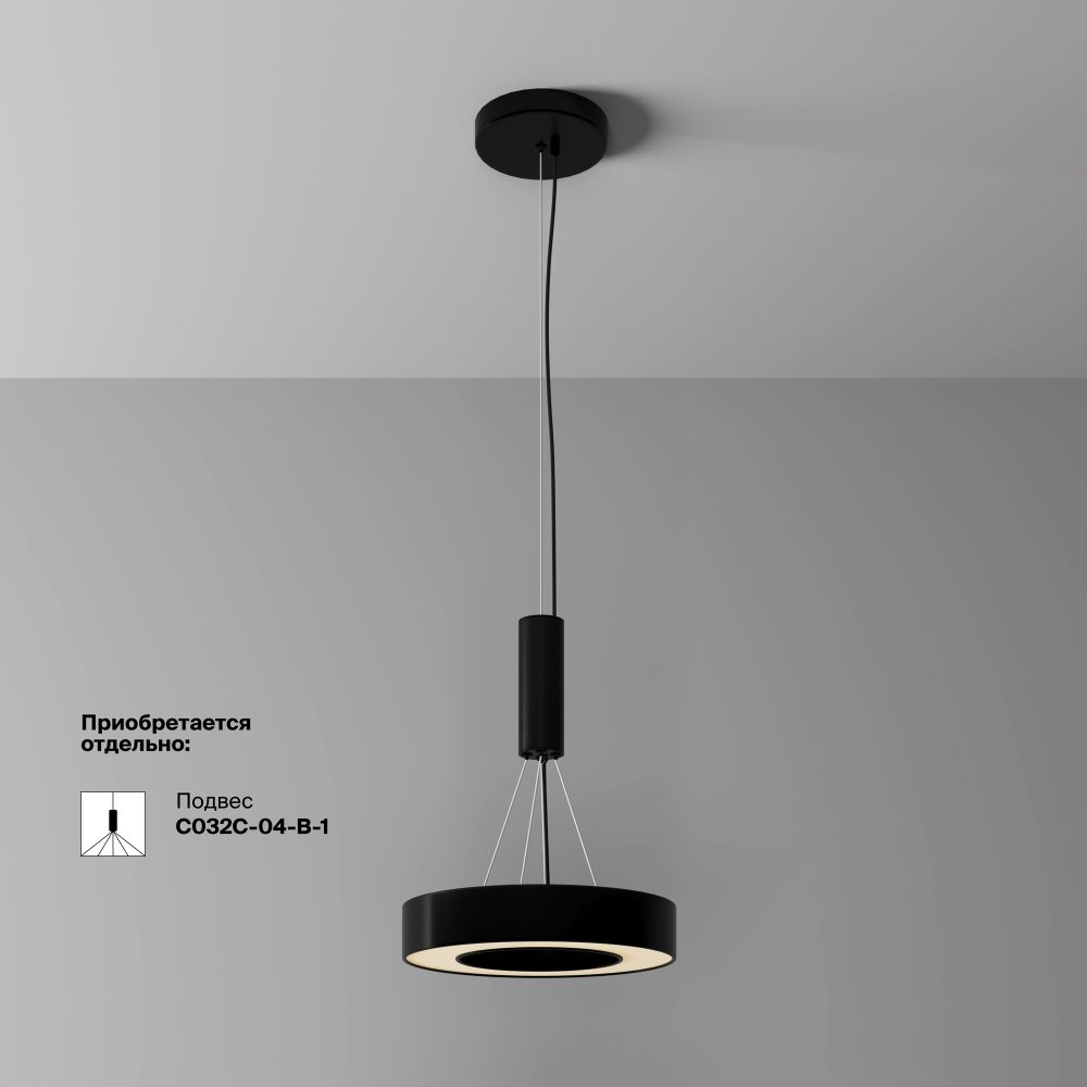 Светильник потолочный светодиодный Maytoni   C093CL-24W3K-B