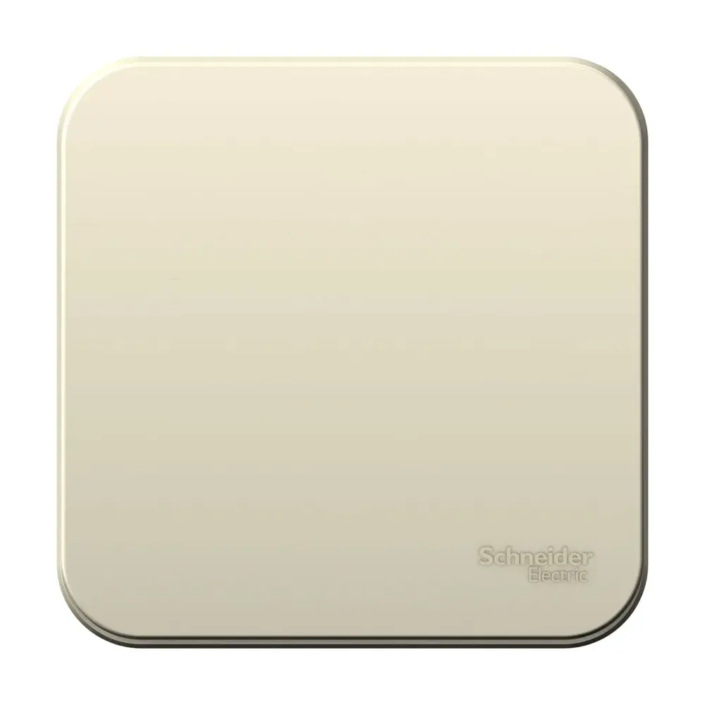 BLANCA О/У 1-клавишный ВЫКЛЮЧАТЕЛЬ (сх.1) ИЗОЛ.ПЛ., 6А, 250В, МОЛОЧНЫЙ