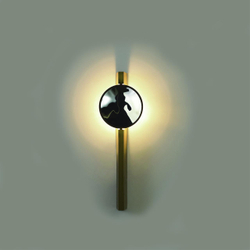 7096/3WL HIGHTECH ODL25 251 Настенный светильник бронза/металл/нерж сталь IP20 LED 3W 2700K 3000K 220V REFLECTION