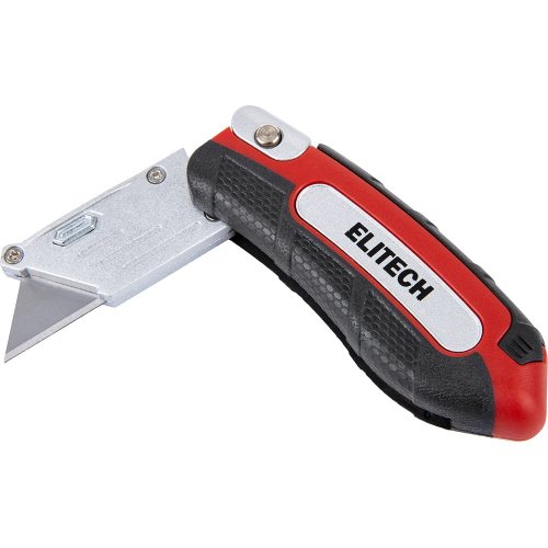 Нож строительный ELITECH складной   410501