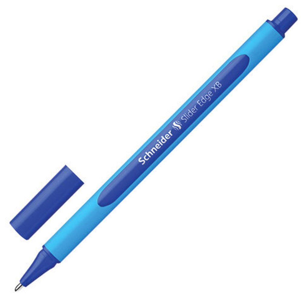 Ручка шариковая Schneider "Slider Edge XB" синяя, 1,4мм, трехгранная 152203