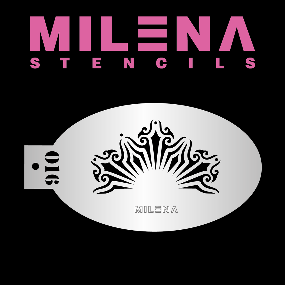 Трафарет Milena 016