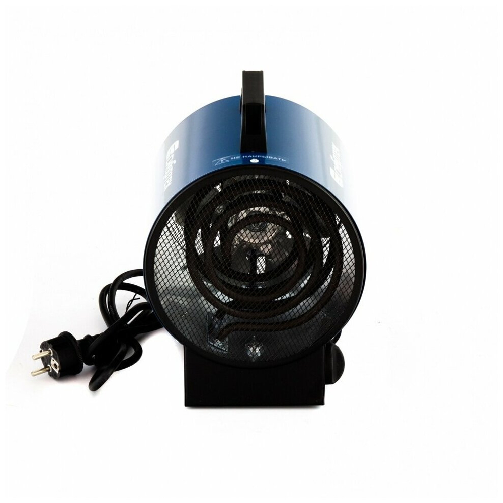 Тепловая пушка ТВ-2М (тепловентилятор) 230В, 2 режима, вентилятор, 2000Вт, Сибртех, 96436