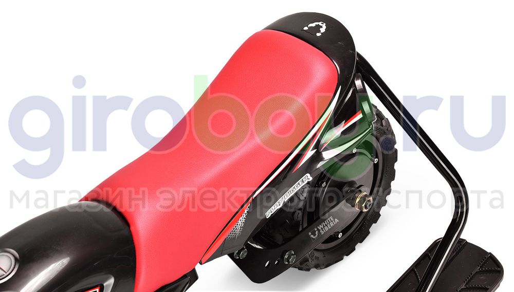 Детский электроснегокат White Siberia BELEK 800W - Красный фото 10 фото №12