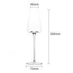 Бокалы для шампанского 2шт Crystal , 230ml