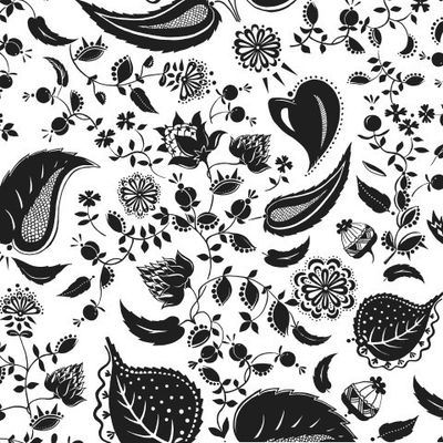 Гранат черно-белый