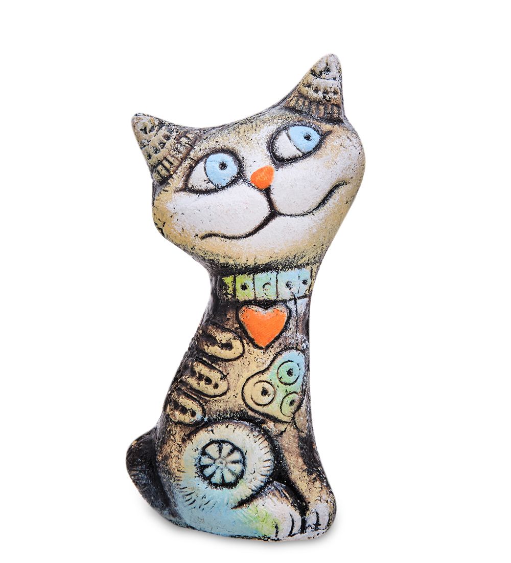 КоКо Шамель KK- 73 Фигурка «Кот Уютный» шамот