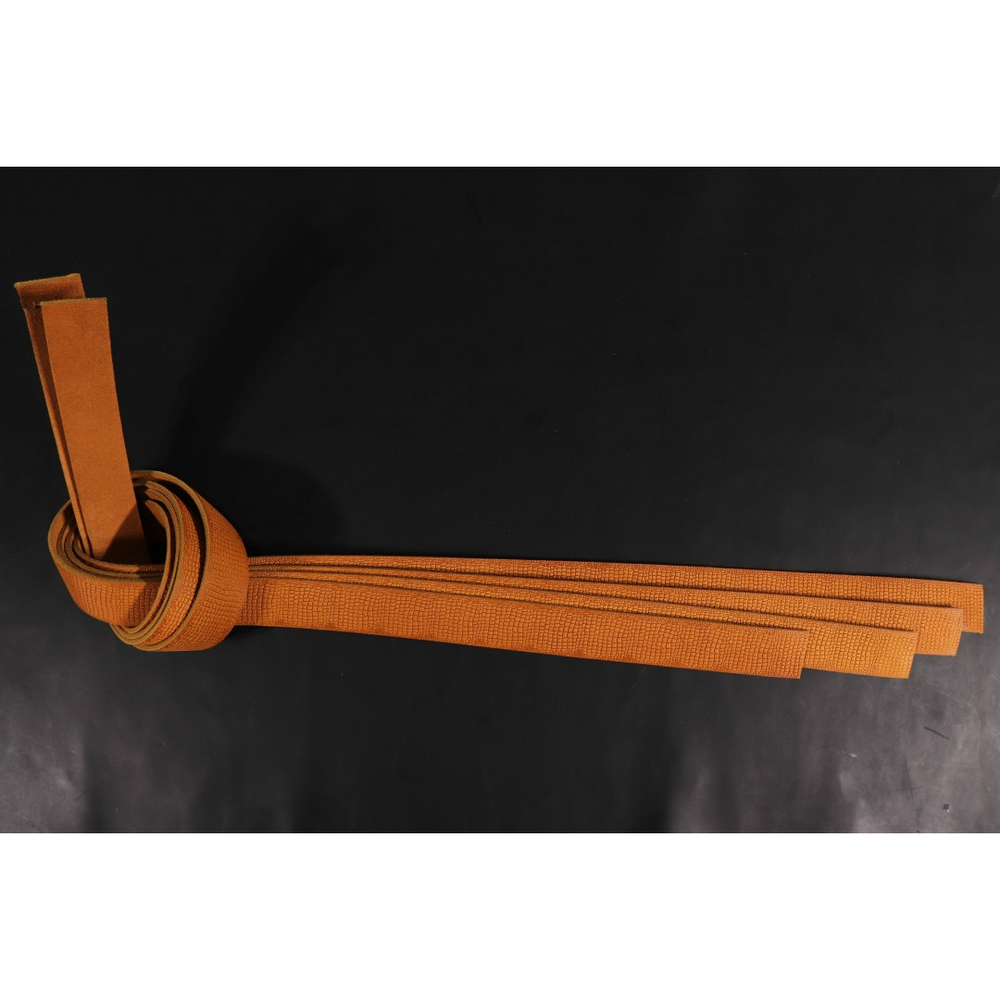 Ременная заготовка Рыжая + плита Геккон⠀ ⠀