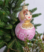 Матрёшка стеклянная Изабель