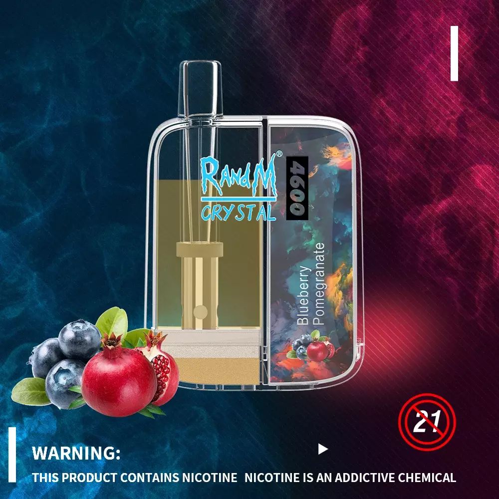 RandM 4600 Crystal - Blueberry Pomegranate (5% nic)