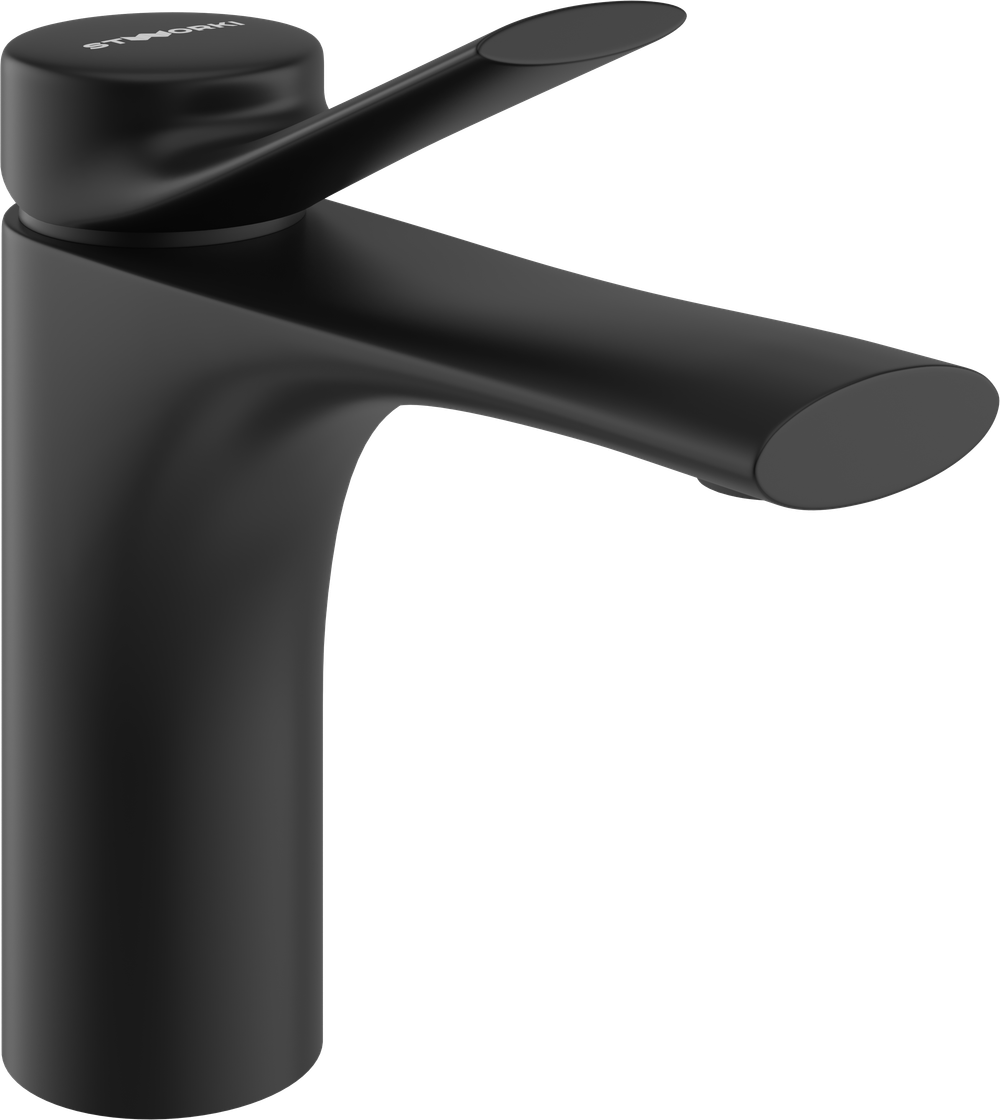 Смеситель для раковины STWORKI Ларвик S24010BK черный