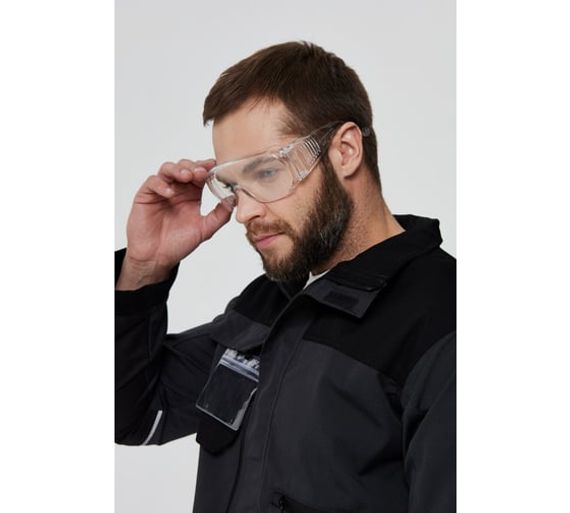 Открытые защитные очки с прозрачной линзой Delta Plus PITON LUCERNEIN100