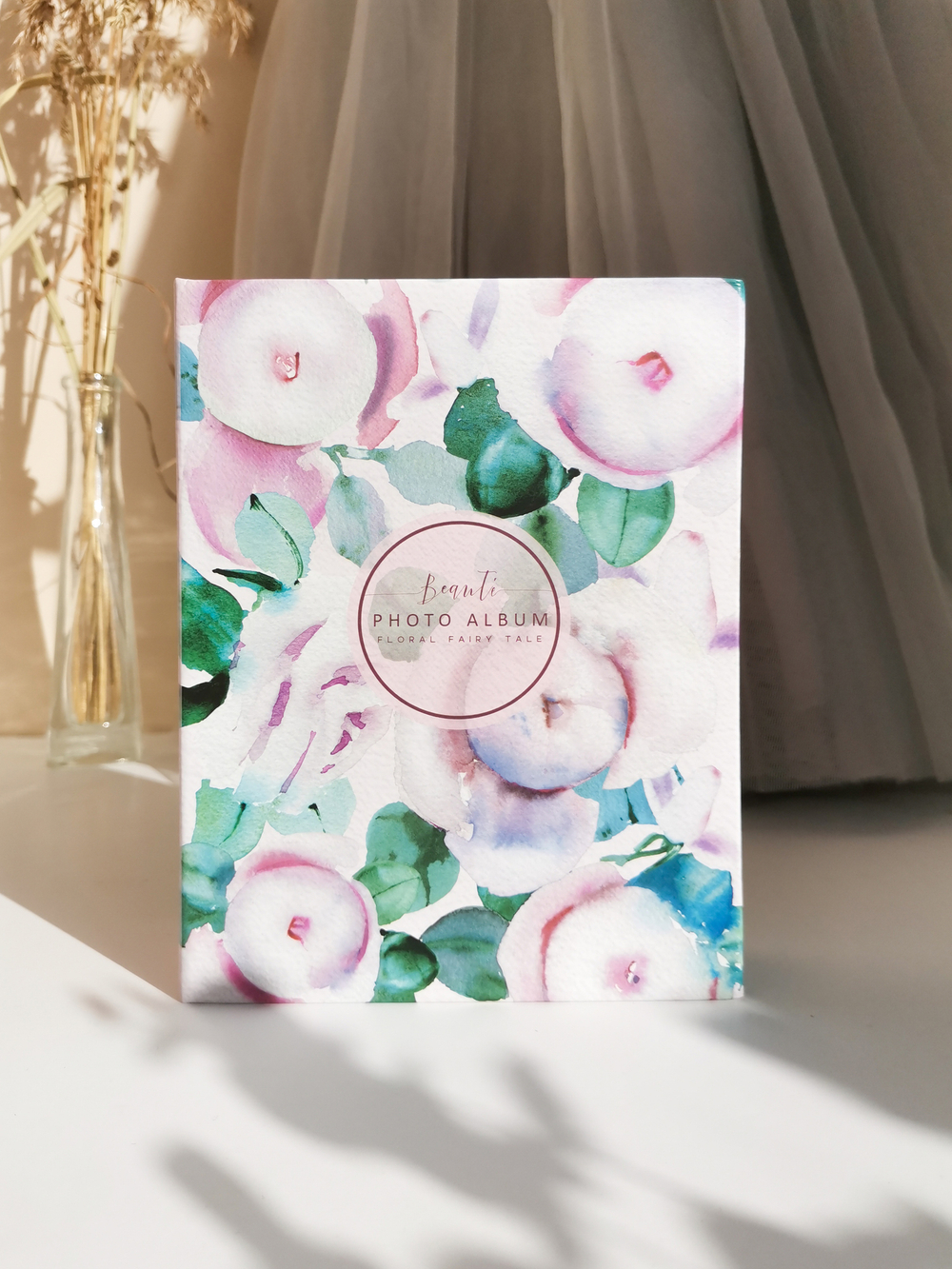 Фотоальбом на 100 фото 10х15 см, пластик. листы flora art Розы