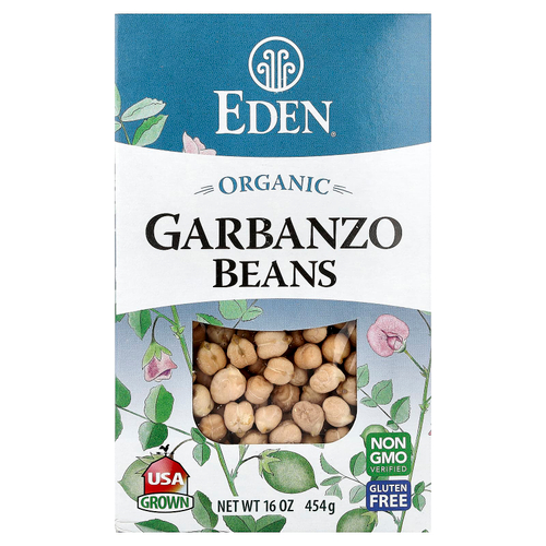 Eden Foods, Натуральные бобы нута, 16 унций (454 г)