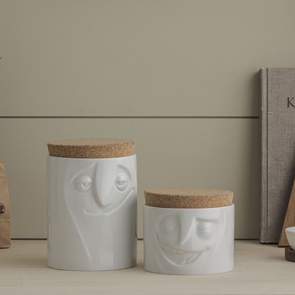 Емкость для хранения Cheerful, 900 мл, белая