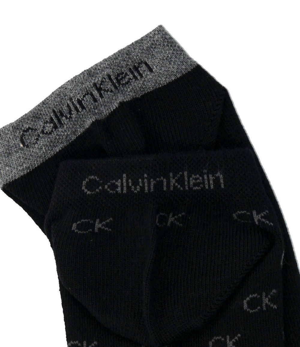 носки 2 пары sneaker Calvin Klein - черный(701218715)