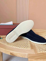 Лоферы Loro Piana Summer Walk с мехом
