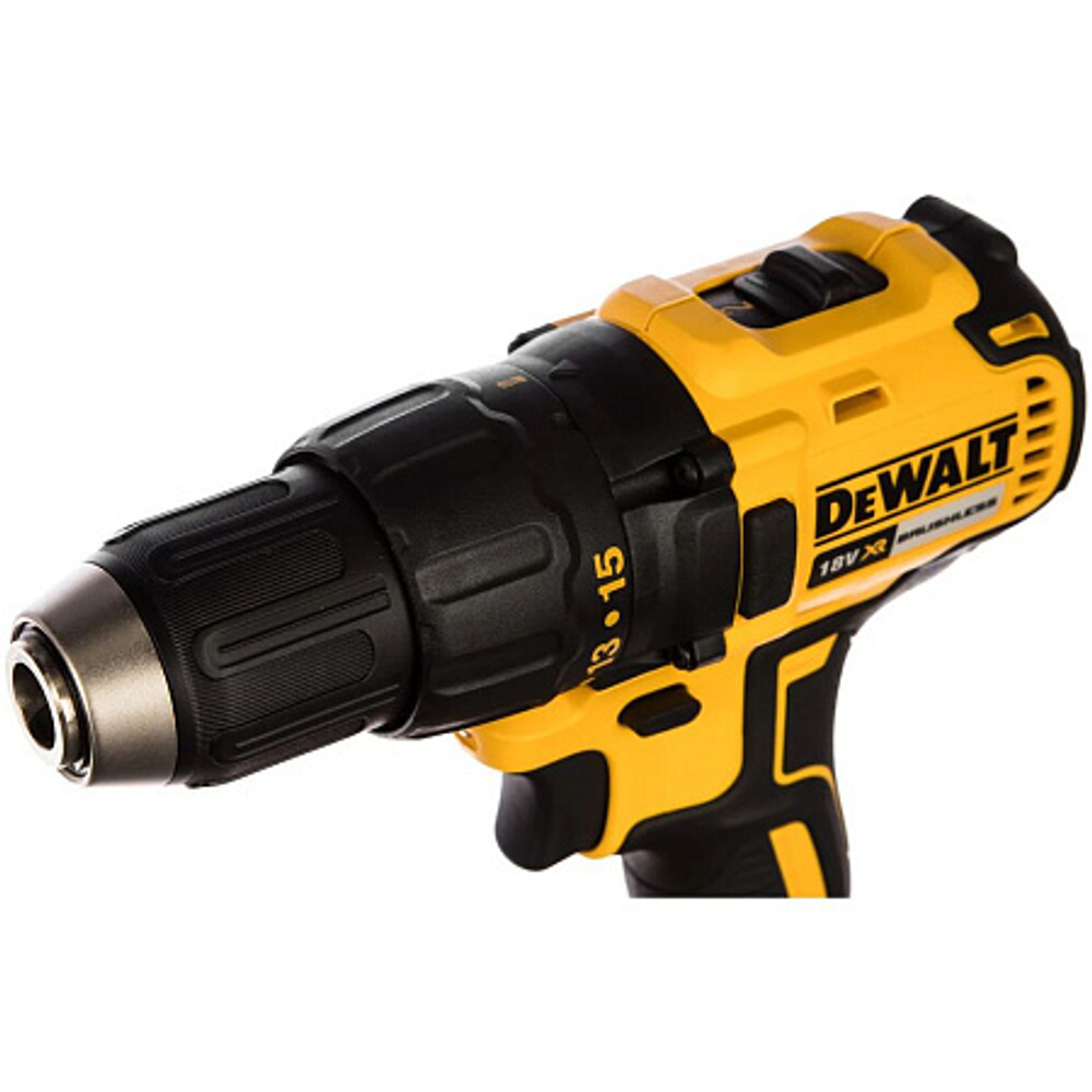 Дрель-шуруповерт DeWALT 18/20 В, 2 АКБ, ЗУ DCD7771D2-IN
