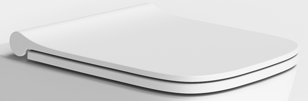 Крышка для унитаза Bello, soft-close Белый матовый