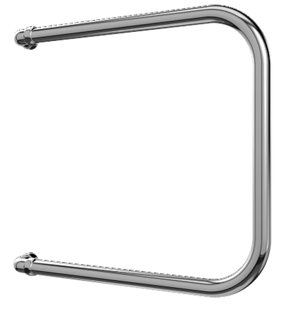 Полотенцесушитель водяной Terminus П-обр AISI 32х2 500х500