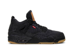 Кроссовки Levis X Jordan Air Jordan 4 Levis Black (Levis Tag)