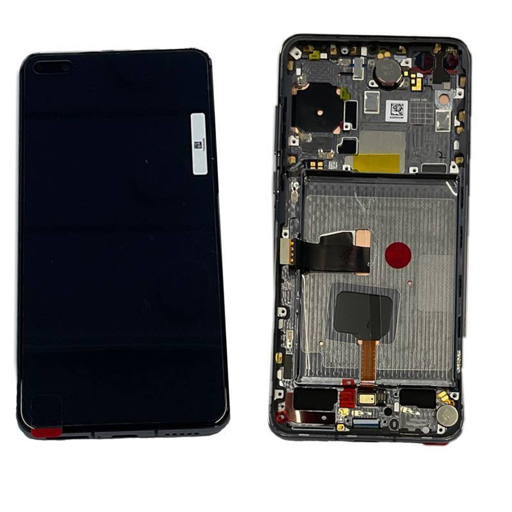 Дисплей для Huawei P40 (ANA-NX9) с тачскрином и рамкой Черный - OR