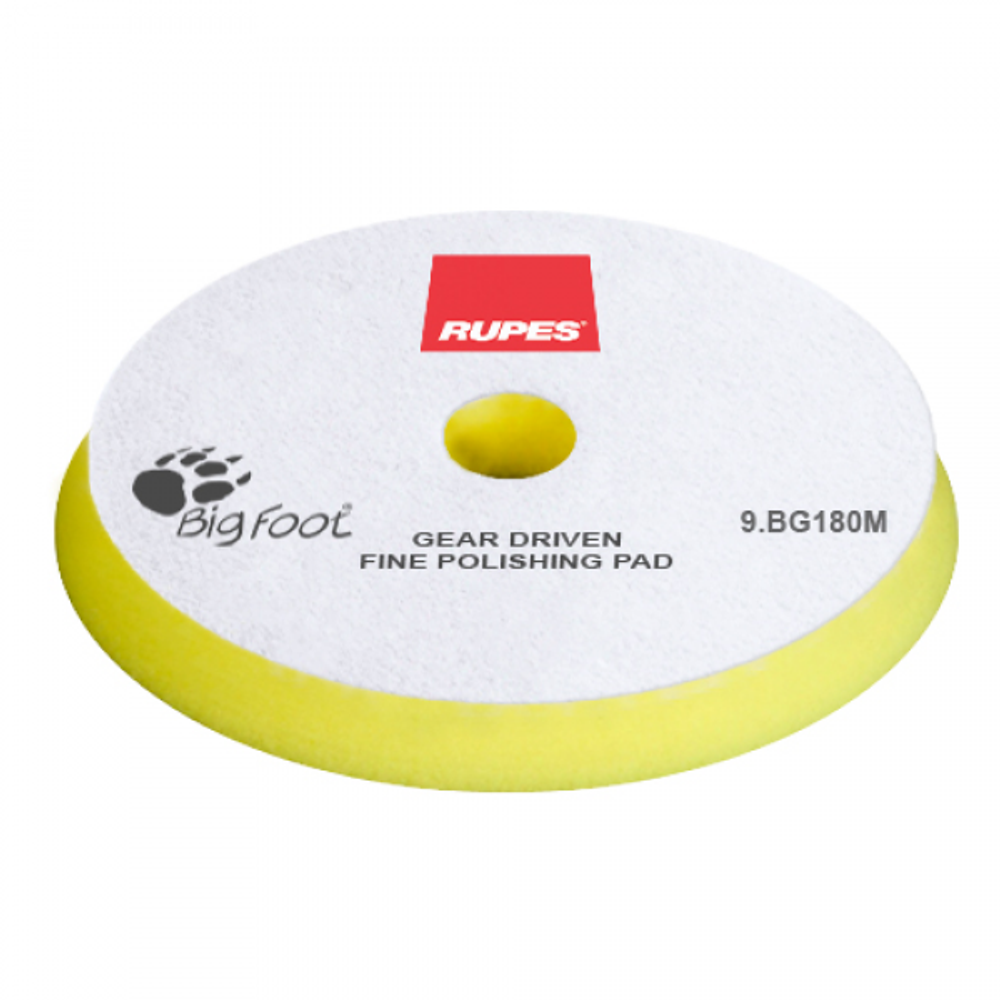RUPES  MILLE FINE Полировальный диск мягкий, желтый, тонкий 150/165