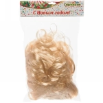 Парик карнавальный «Очарование» (волнистые локоны 90 см), Натуральный блонд