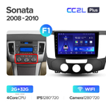 Teyes CC2L Plus 9" для Hyundai Sonata 2008-2010