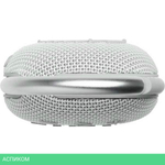 Беспроводная колонка JBL Clip 4 белый (JBLCLIP4WHT)