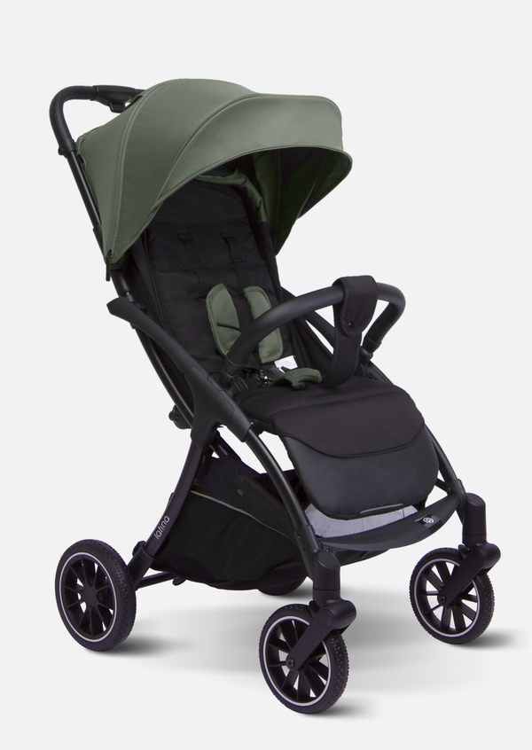 Peppy Коляска прогулочная Latina (forest green) зеленая