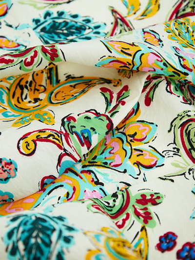 Ткань плательная вискоза-нейлон 80 г/м2, ш. 150 см