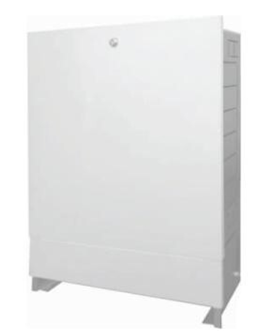 Шкаф коллекторный встраиваемый 17-18 вых. ШРВ-6 (668х125х1192) Rispa