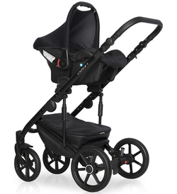 Детская коляска Riko Basic Ozon 3 в 1 06 черный