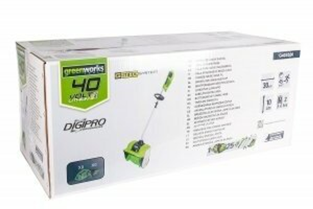 Снегоуборщик аккумуляторный GREENWORKS G-MAX 40V + АКБ и ЗУ (2600807UA)