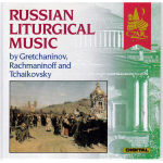 Leningrad Philharmonic Orchestra, Alexander Verashagin / Gretchaninov, Rachmaninoff And Tchaikovsky: Russian Liturgical Music (CD)