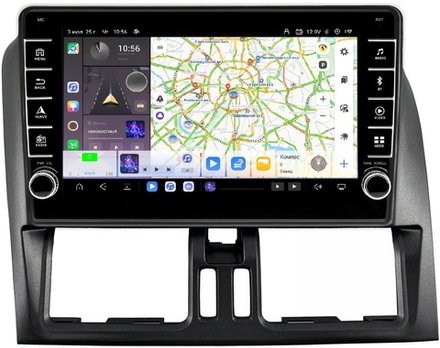 Магнитола для Volvo XC60 2008-2017 - Carmedia SF-9004 (кнопки и крутилки) Android 13, TS20, 6+128Гб, CarPlay, 4G SIM-слот