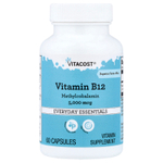 Vitacost, витамин B12, 5000 мкг, 60 капсул