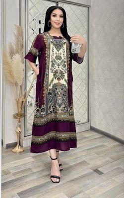 Платье Узб ШТАПЕЛЬ Кингсайз