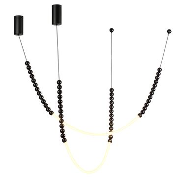 Потолочная люстра 25W 3500К 7149/24CL черный Monella Odeon Light