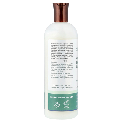 Zion Health, Несмываемый кондиционер Ancient Minerals, цветы груши, 473 мл (16 жидк. унц.)