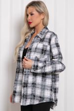 Рубашка-оверсайз (клетка) Б11-128/2 Nikol