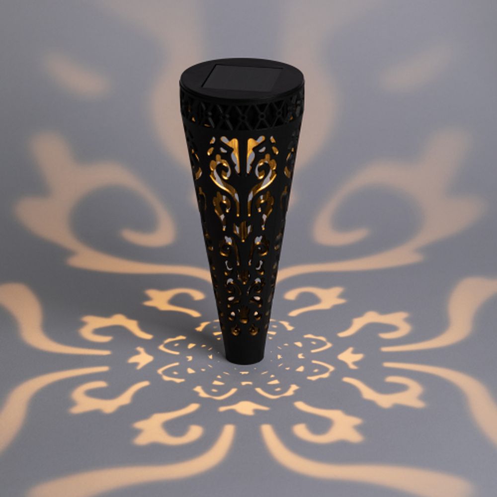 Светильник уличный ЭРА ERASF22-48 на солнечной батарее садовый Ажур 29 см | Садовые декоративные светильники