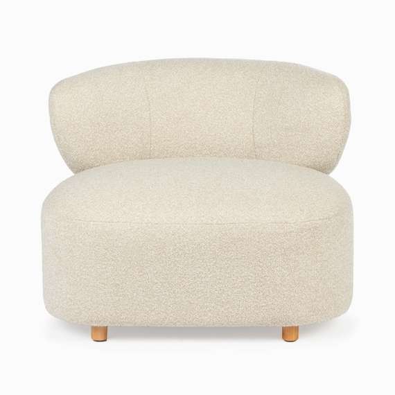 Лаунж-кресло Non серое