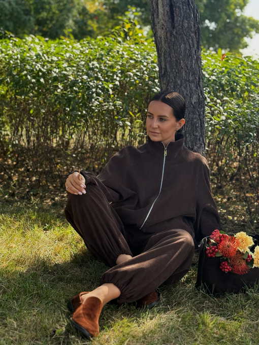 Костюм «Вельвет» шоколадный