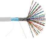 Кабель витая пара F/UTP 5e кат. 25 пар Netlan EC-UF025-5-PVC-GY-3