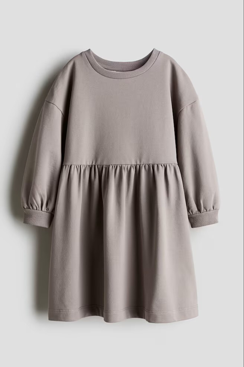 H&M Платье с круглым вырезом, земляной