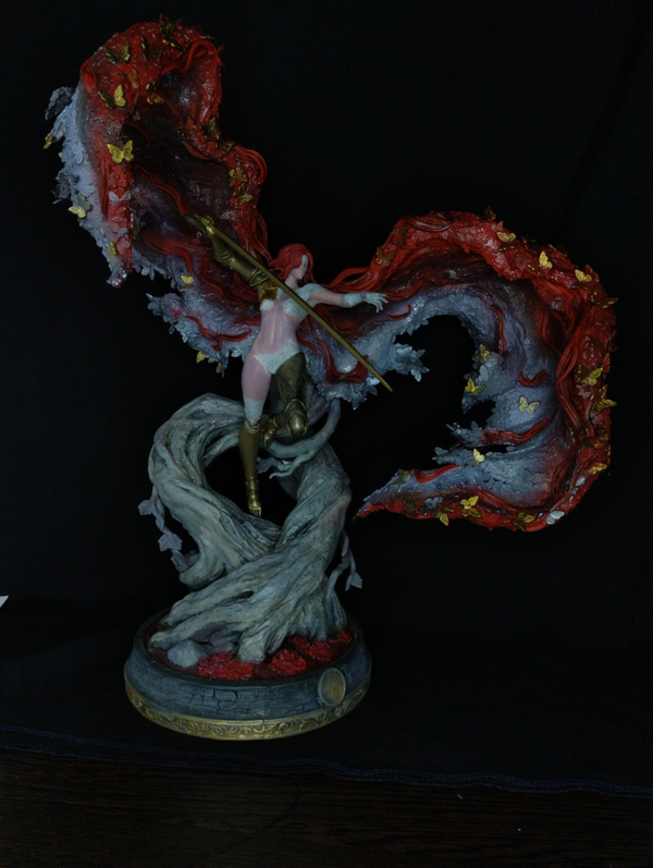 Фигурка Маления Клинок Микеллы богиня гнили Кольцо Элдена Malenia blade of miquella Goddess of Rot Elden Ring