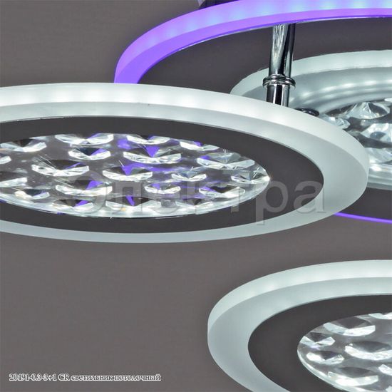 Светильник потолочный 20491-0.3-3+1 CR 95W до 18кв